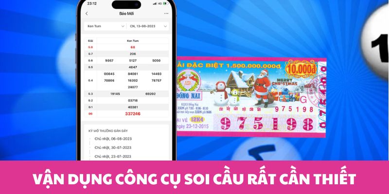 Vận dụng c&ocirc;ng cụ soi cầu rất cần thiết