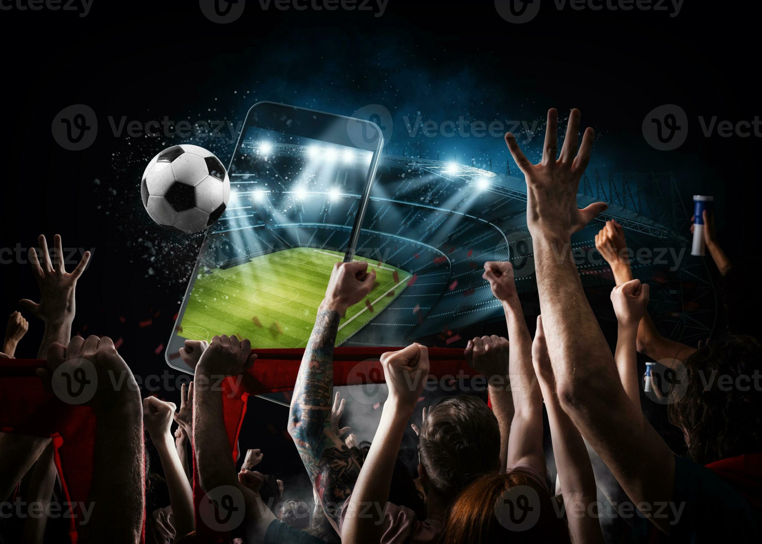 watch-a-live-sports-event-on-your-mobile-device-betting-on-football-matches-photo