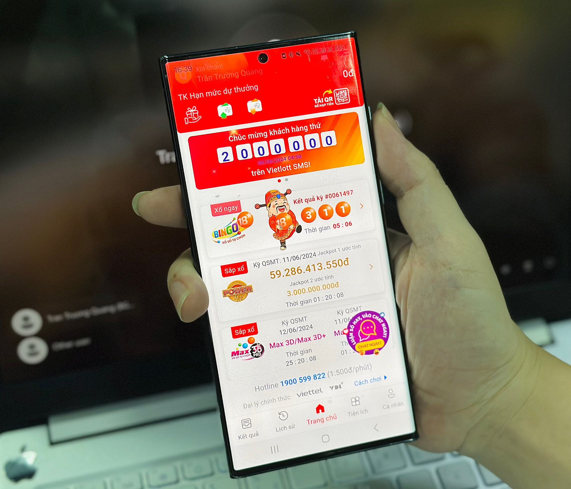 Tải ứng dụng Vietlott SMS Viettel – Trải nghiệm mua vé số hiện đại, an toàn